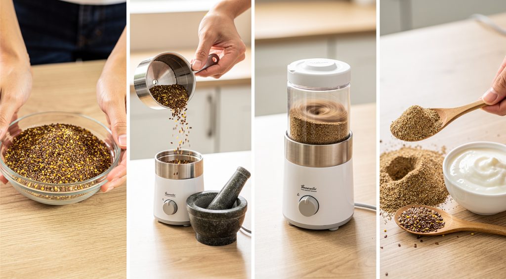 Comment broyer les graines de lin : guide pratique
