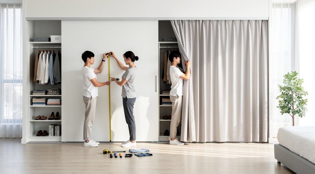 Comment cacher un dressing : solutions pratiques