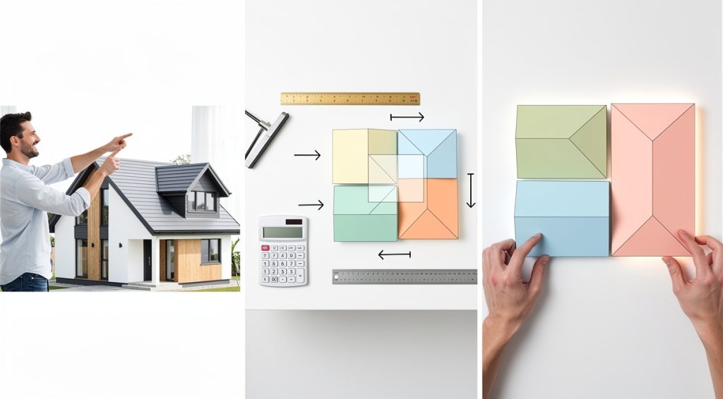 Comment calculer la surface d&rsquo;un toit