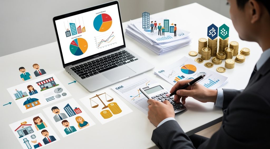 Comment calculer la valeur des parts d&rsquo;une société