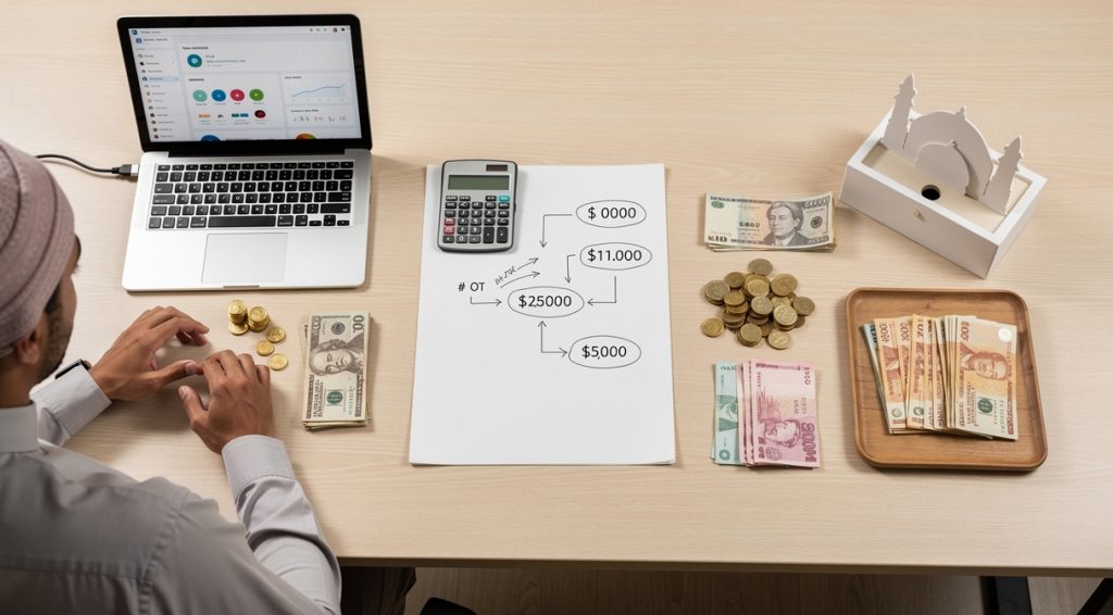 Comment calculer la zakat al-maal