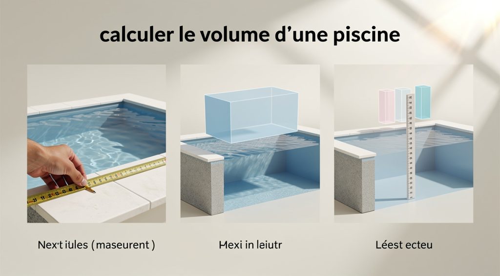 Comment calculer le volume d&rsquo;une piscine