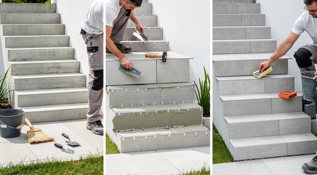 Comment carreler un escalier extérieur : guide complet