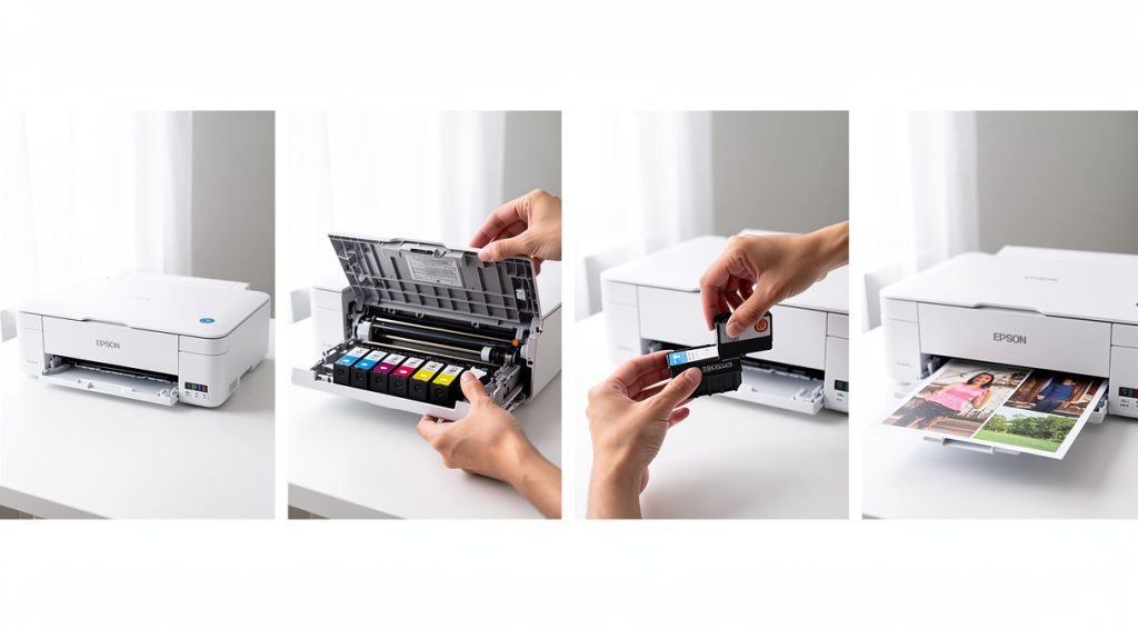 Comment changer les cartouches Epson XP-3200