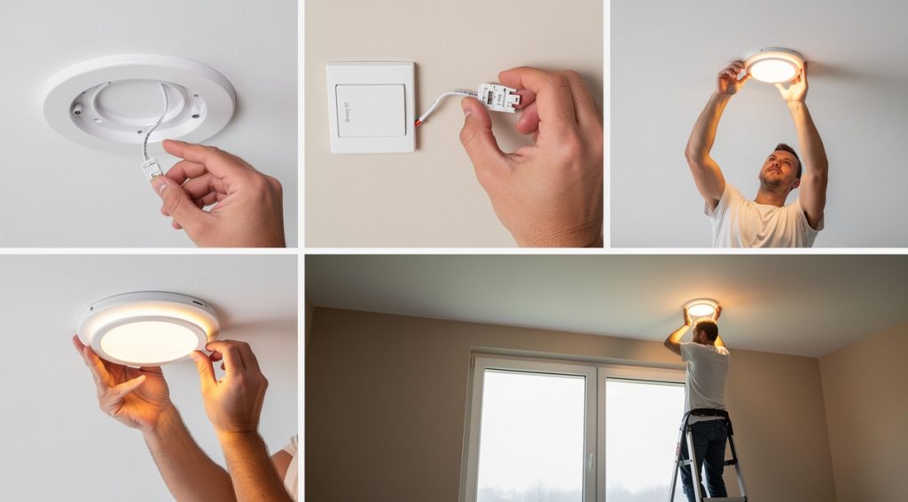Comment changer une ampoule LED intégrée sans cerclage