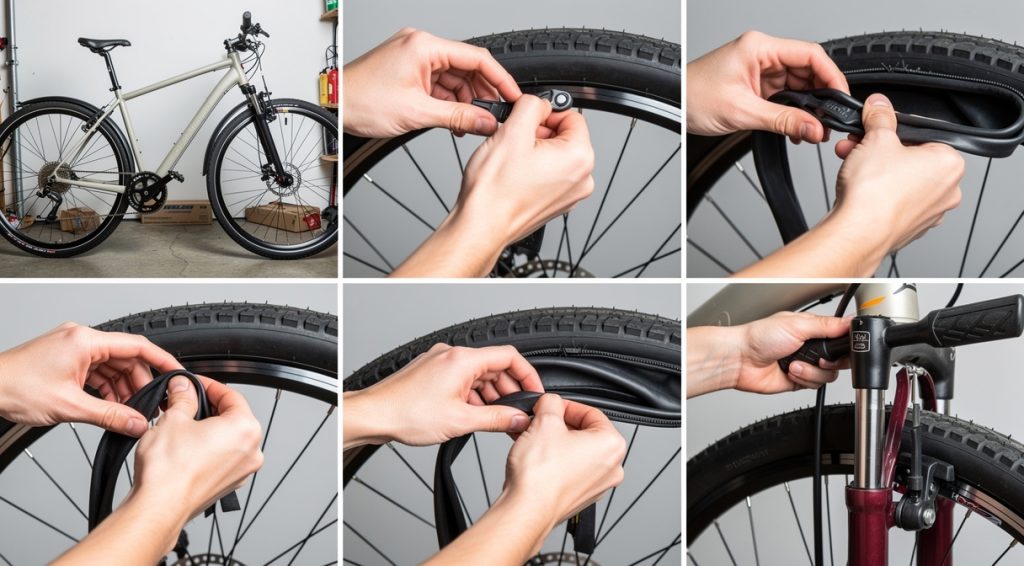 Comment changer une chambre à air de vélo