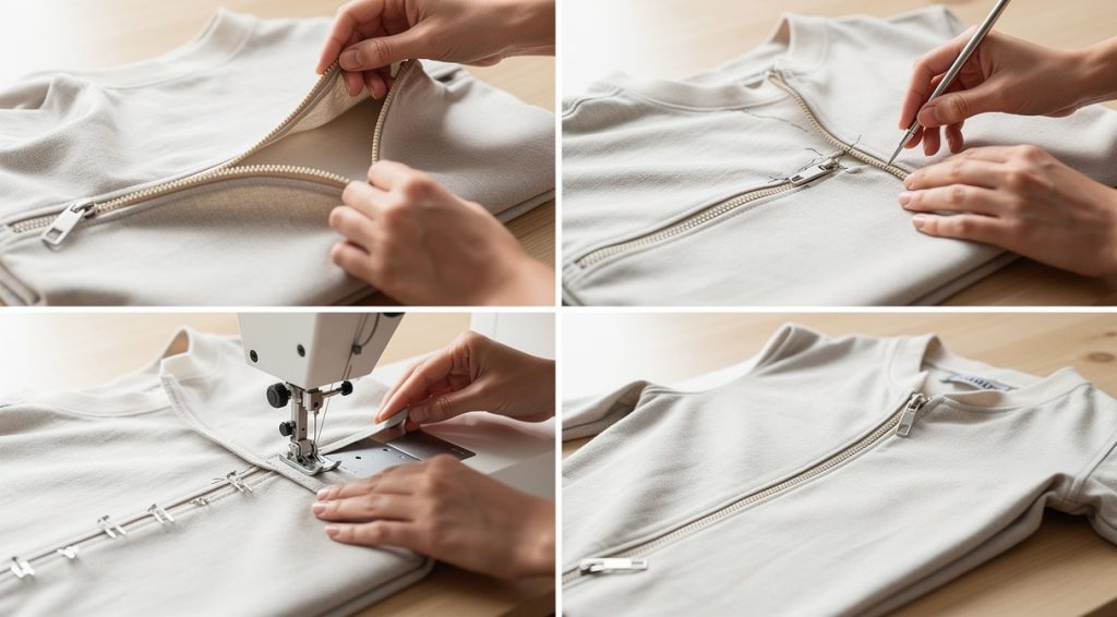 Comment changer une fermeture éclair : guide complet