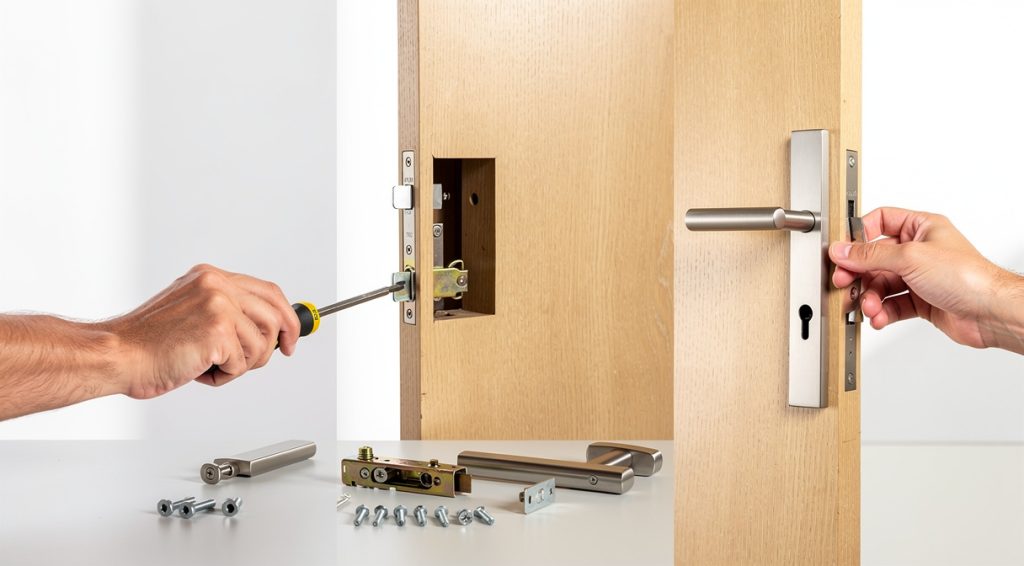 Comment changer une poignée de porte