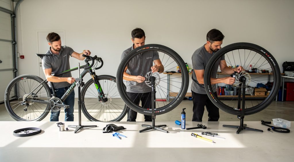 Comment changer une roue de vélo