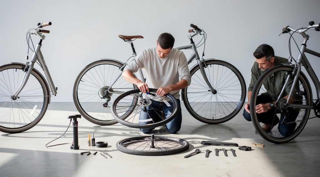 Comment changer une roue de vélo : guide complet