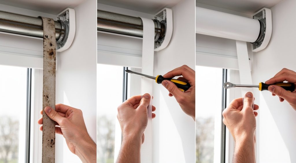 Comment changer une sangle de volet roulant