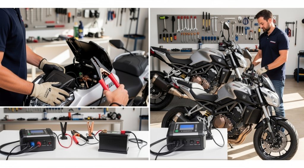 Comment charger une batterie moto : guide complet