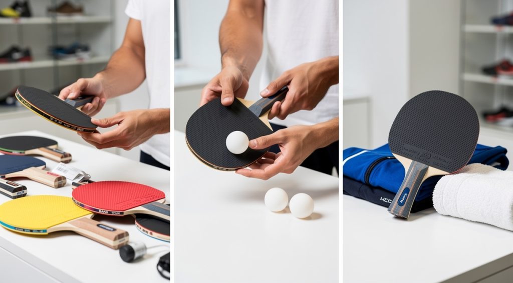 Comment choisir sa raquette de tennis de table