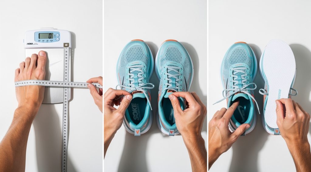 Comment choisir sa taille Hoka vs Nike