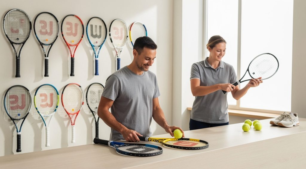 Comment choisir une raquette de tennis