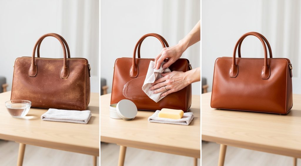 Comment cirer un sac en cuir