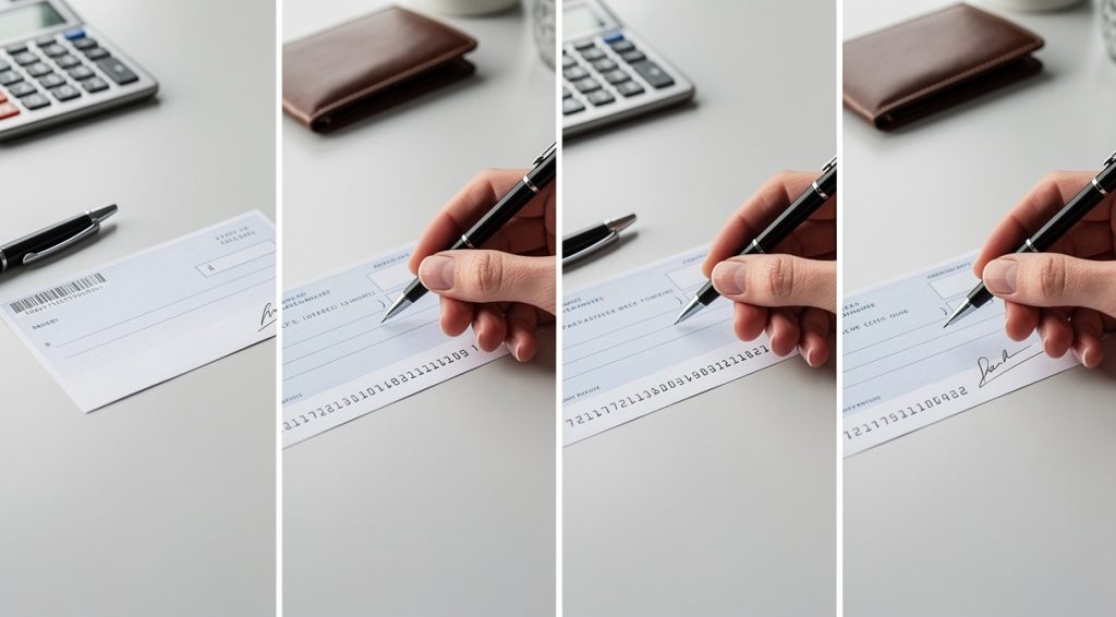 Comment compléter un chèque : guide complet
