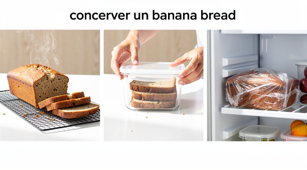 Comment conserver un banana bread : guide complet