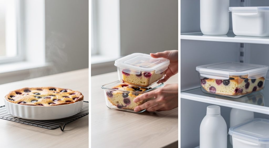 Comment conserver un clafoutis : guide pratique
