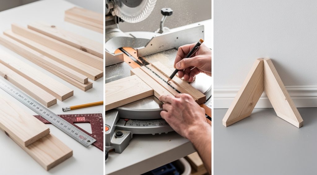 Comment couper des moulures en angle