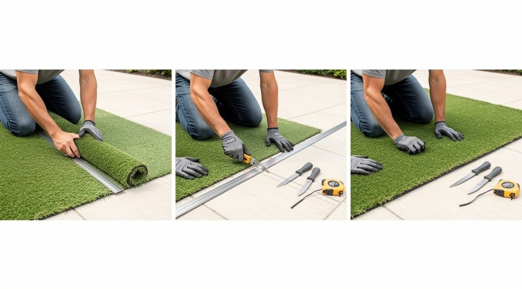 Comment couper du gazon synthétique facilement