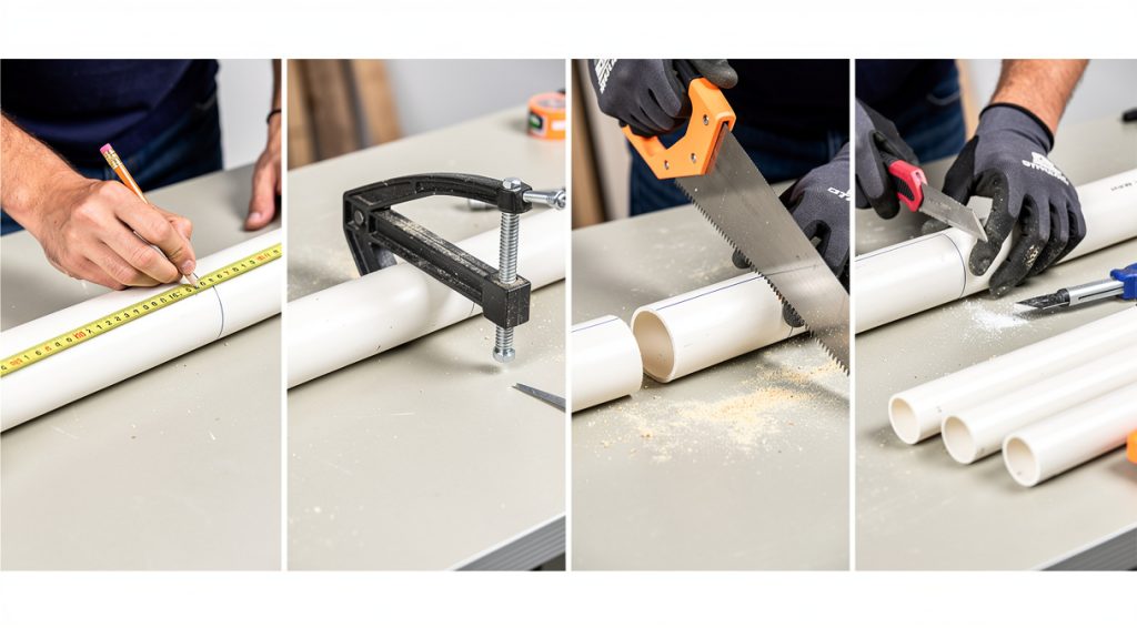 Comment couper un tuyau PVC : guide complet