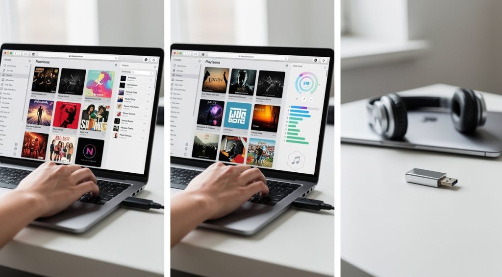 Comment créer une playlist sur clé USB