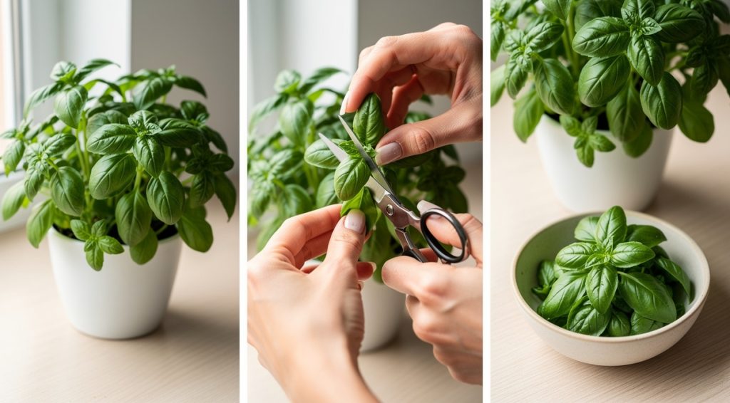 Comment cueillir le basilic : guide pratique