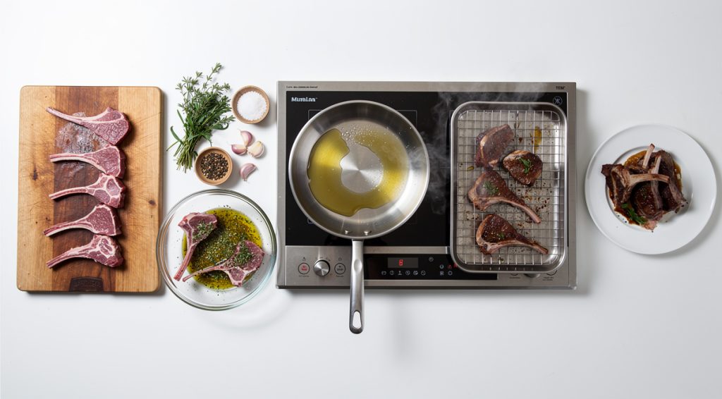 Comment cuire des côtelettes de chevreuil