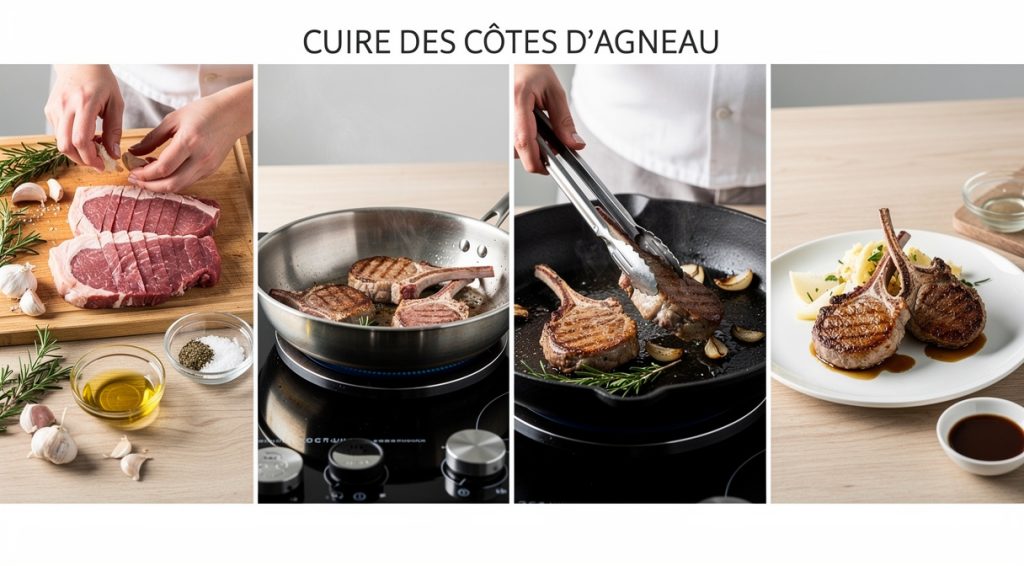 Comment cuire des côtes d&rsquo;agneau : guide pratique