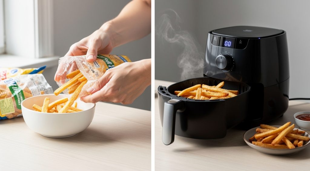 Comment cuire des frites surgelées avec Airfryer