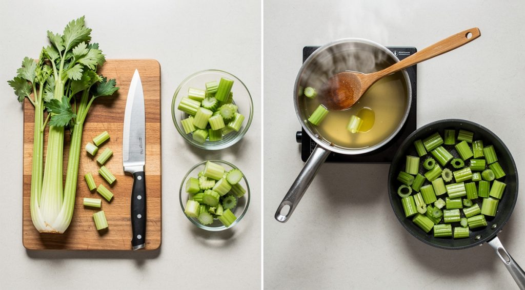Comment cuire le céleri branche : guide complet