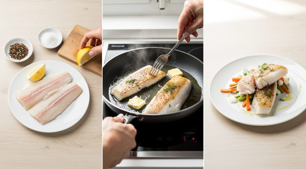 Comment cuire les filets de cabillaud