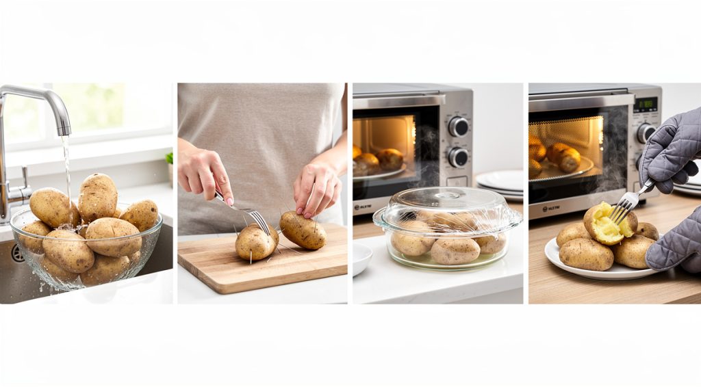 Comment cuire les pommes de terre au micro-ondes