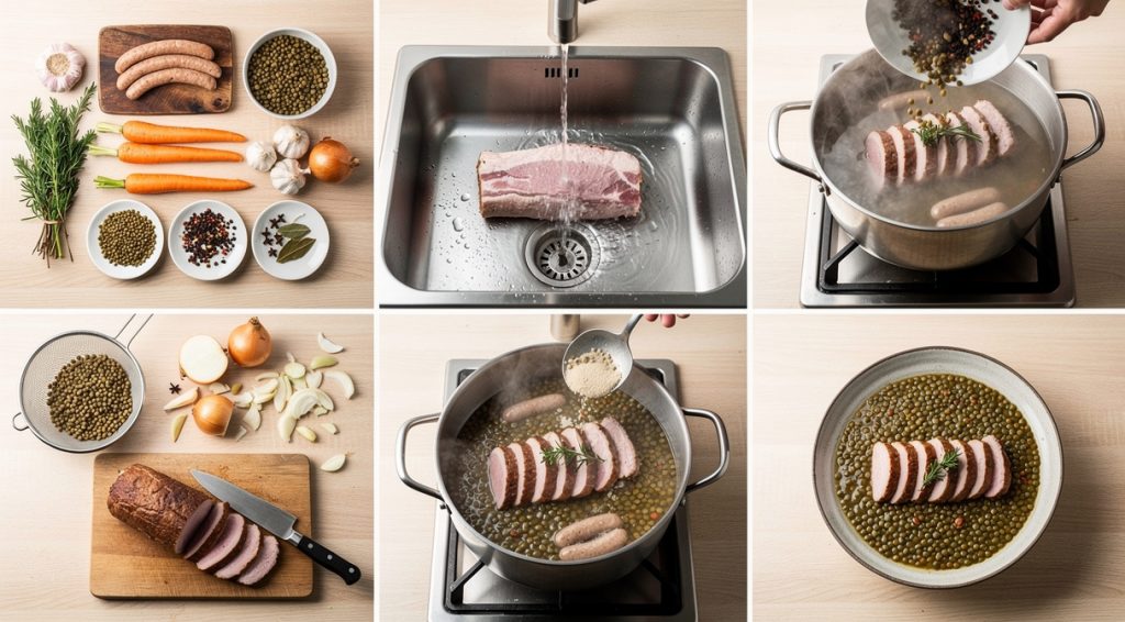 Comment cuire un petit salé : guide complet