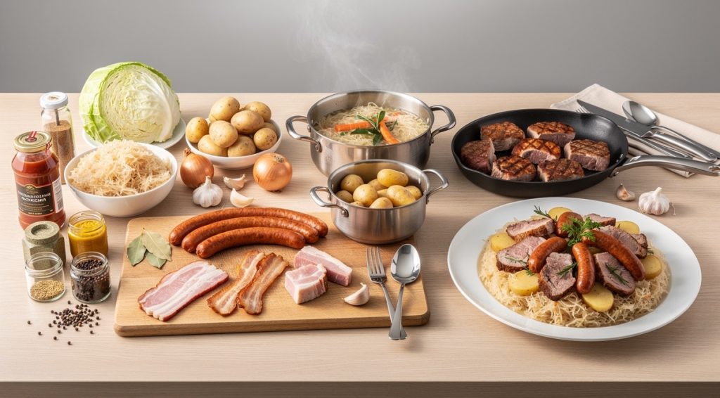 Comment cuire une choucroute : guide complet