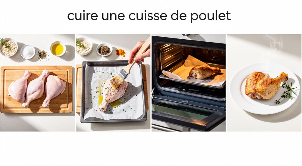 Comment cuire une cuisse de poulet