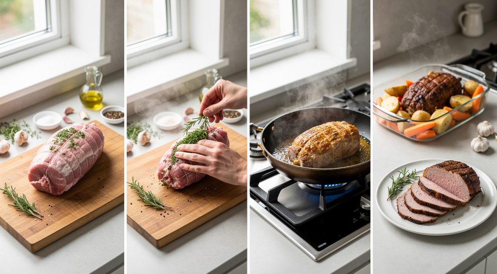 Comment cuire une rouelle de porc : guide complet