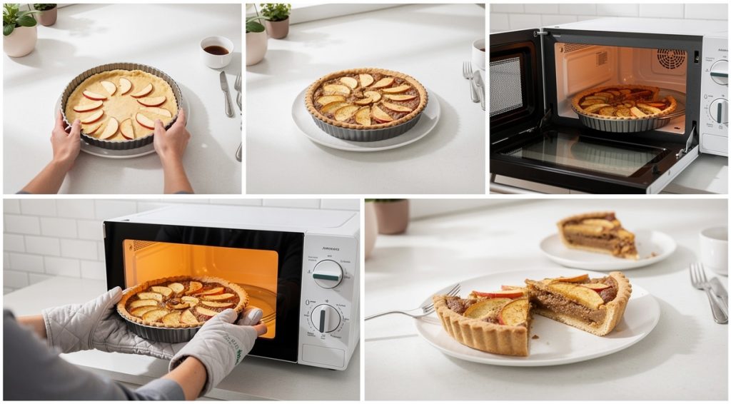 Comment cuire une tarte au micro-ondes