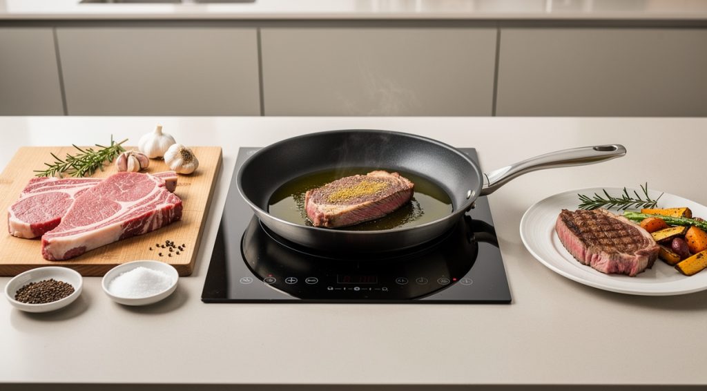 Comment cuire une tranche de gigot d&rsquo;agneau