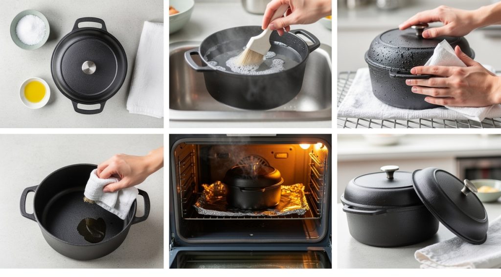 Comment culotter une cocotte en fonte