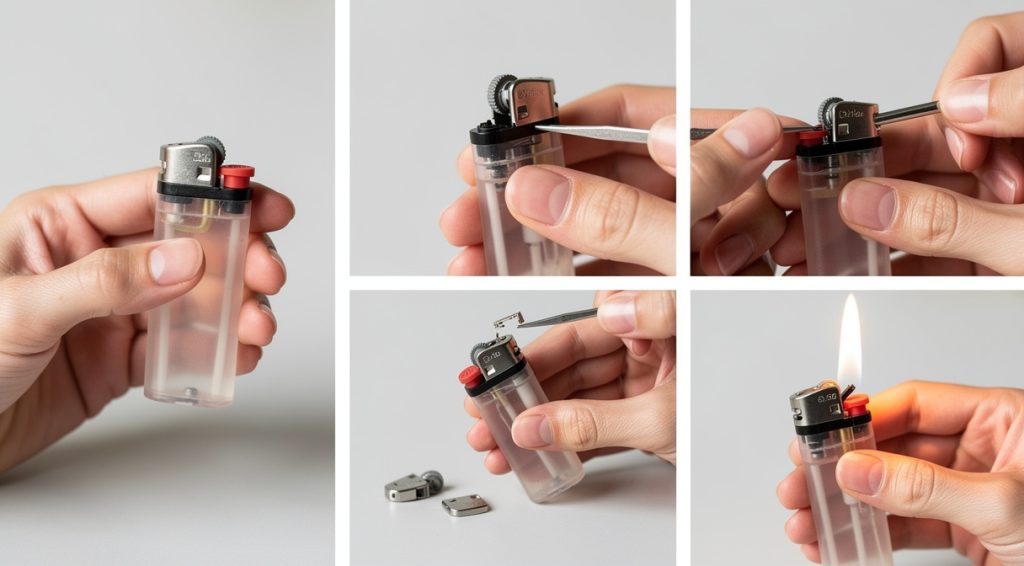 Comment débrider un briquet : guide complet