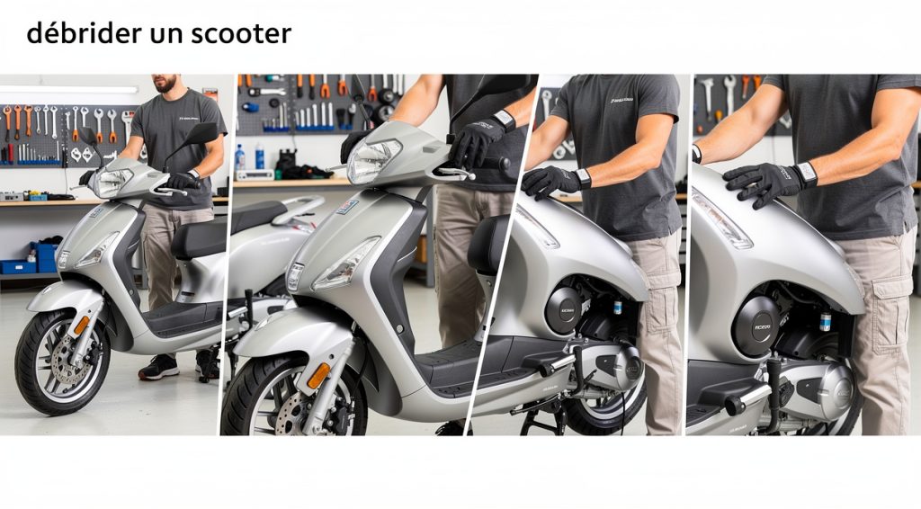 Comment débrider un scooter : guide légal