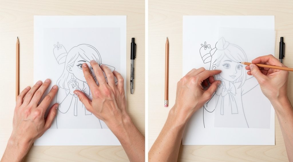 Comment décalquer un dessin : guide pratique