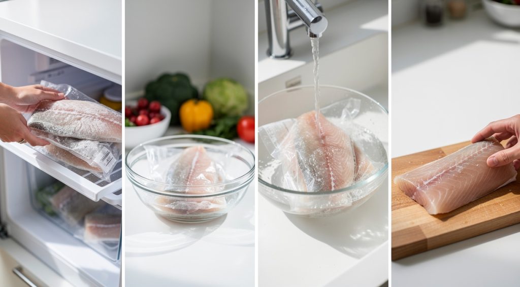 Comment décongeler du poisson : méthodes sûres