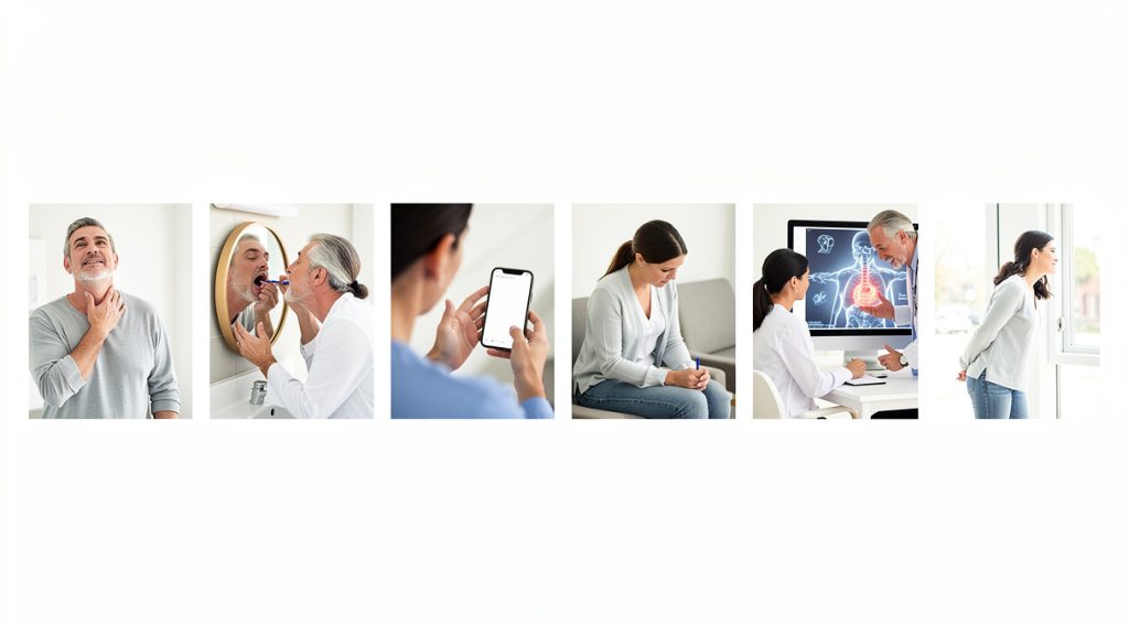 Comment découvrir un cancer de la gorge