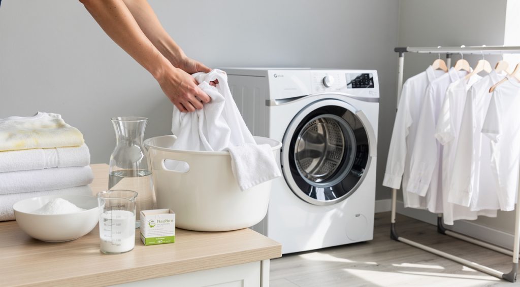 Comment déjaunir le linge blanc : méthodes efficaces