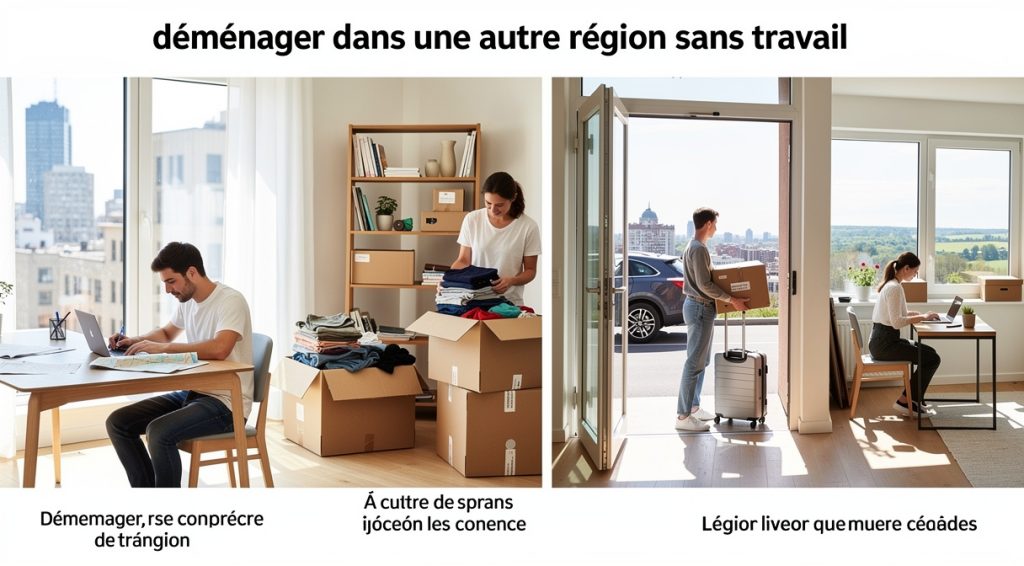 Comment déménager sans travail : guide complet