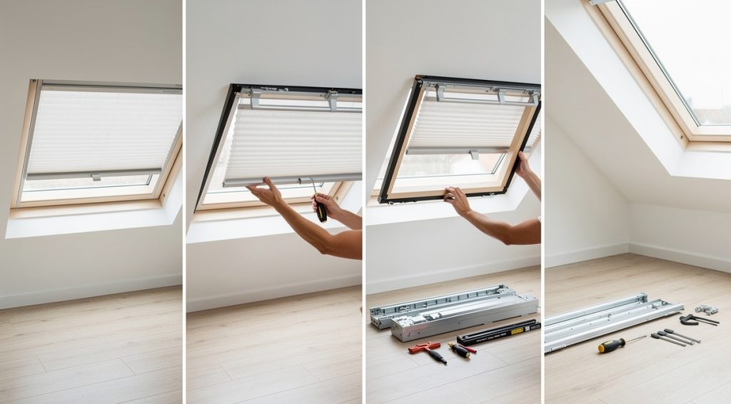 Comment démonter un store Velux : guide pratique