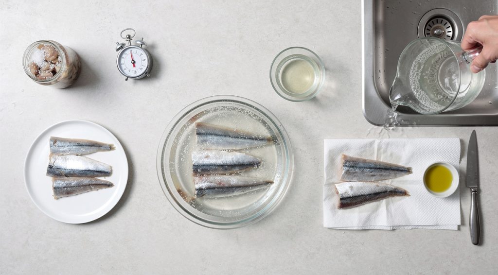 Comment dessaler les anchois efficacement